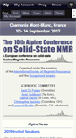 Mobile Screenshot of alpine-conference.org